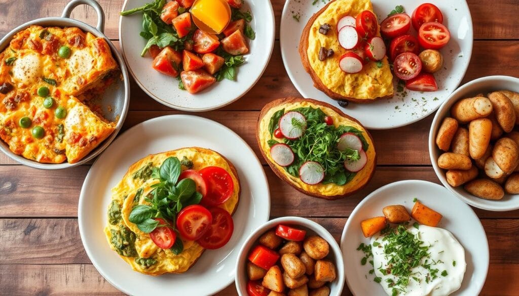 Vegetarian breakfast dishes Vegetarian breakfast dishes