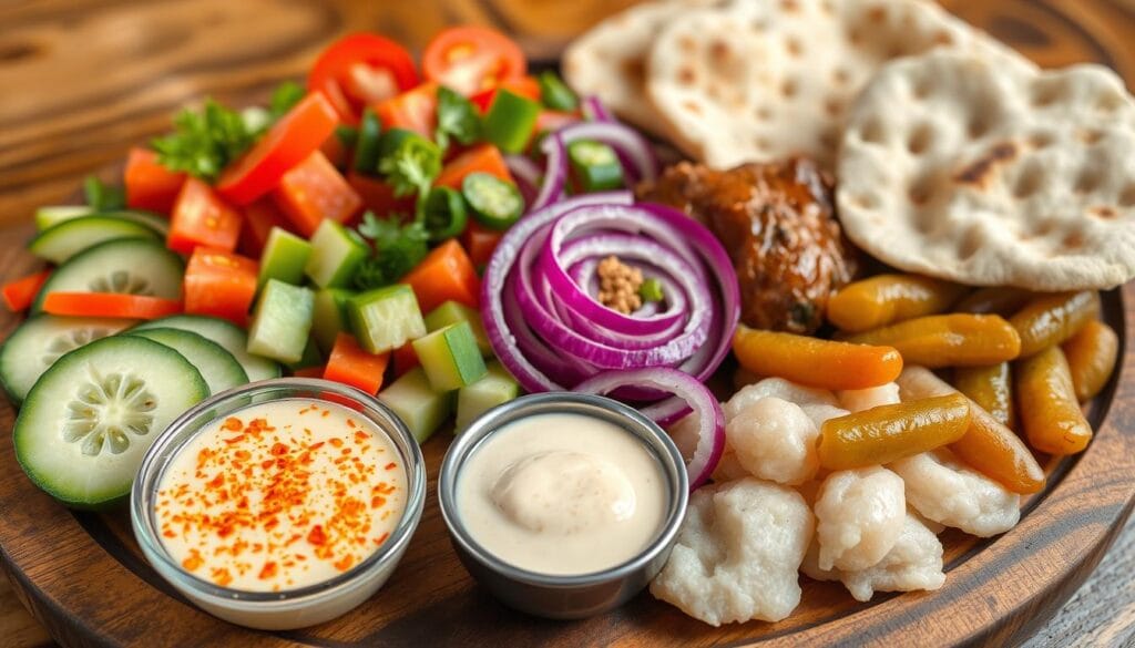 Shawarma Accompaniments Shawarma Accompaniments
